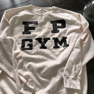 Firstportcompany FP gym crewneck.